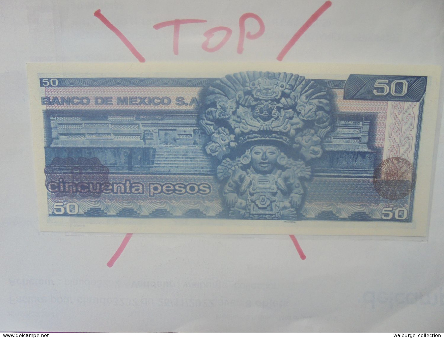 MEXIQUE 50 PESOS 1981 Neuf (B.33) - México