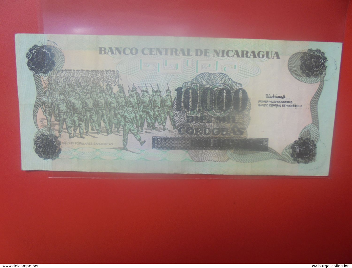 NICARAGUA 10.000 CORDOBAS 1989/85 Circuler (B.33) - Nicaragua