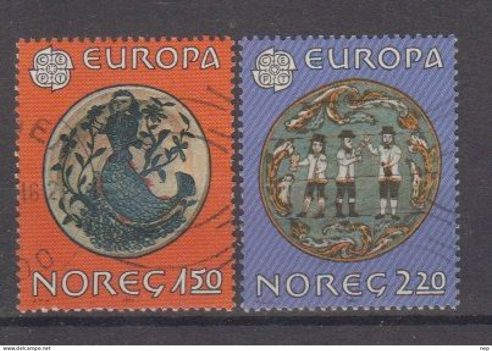 NOORWEGEN - Michel - 1981 - Nr 836/37 - Gest/Obl/Us - Usados