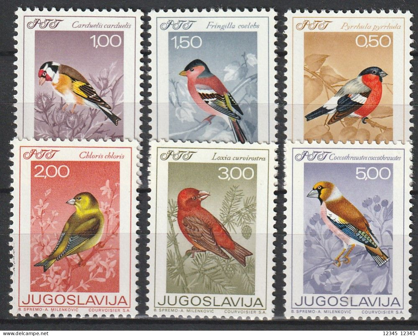 Joegoslavië 1968, Postfris MNH, Birds - Neufs