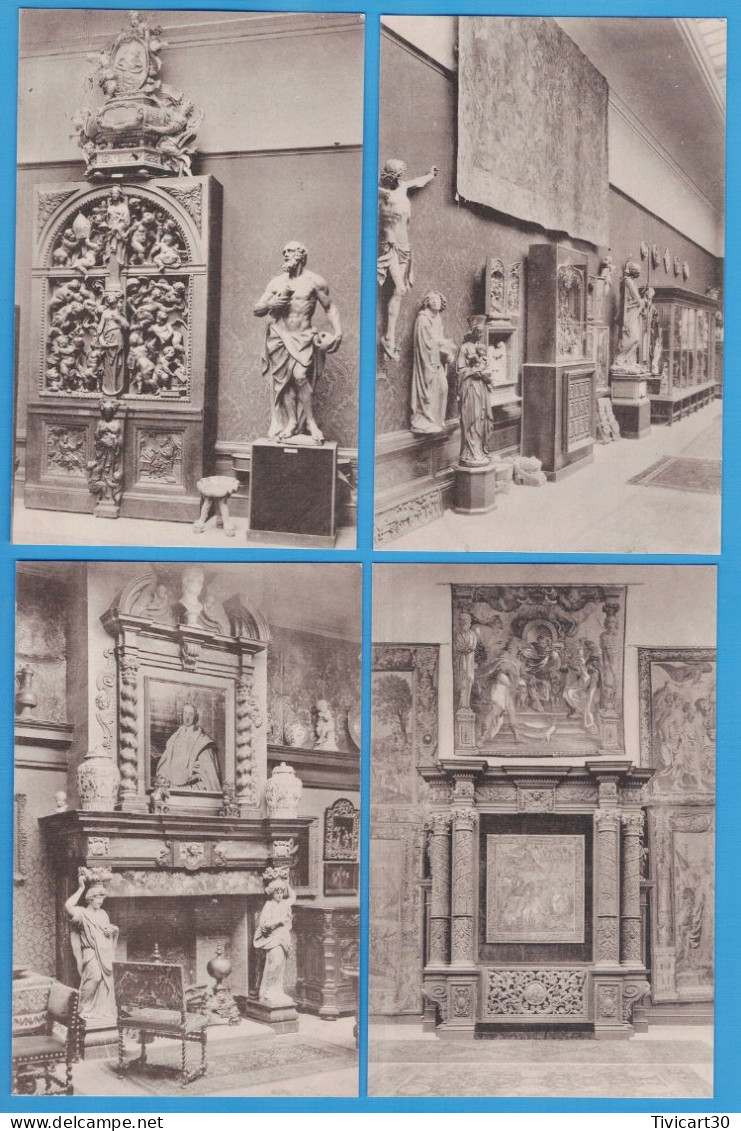 LOT DE 19 CPA DIFFERENTES BELGIQUE - GENT - EXPOSITION DE GAND 1913 - L'ART ANCIEN DANS LES FLANDRES - MARQUE STAR - Gent