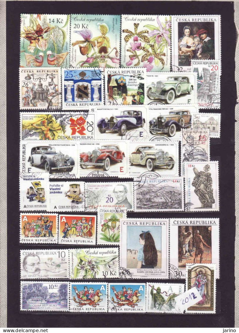 Tchechische Republik 2012, Used,I Will Complete Your Wantlist Of Czech Or Slovak Stamps According To The Michel Catalog. - Gebraucht