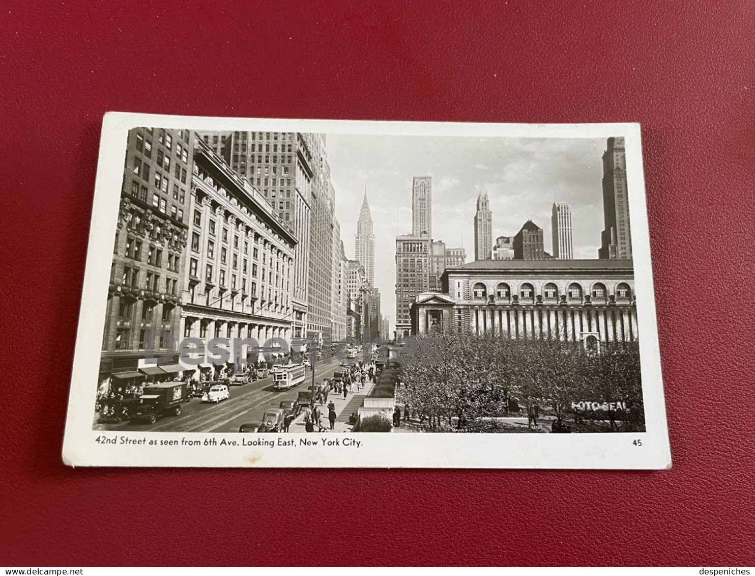 New York City - 42nd Street From 6th Avenue, Looking East - Andere Monumente & Gebäude