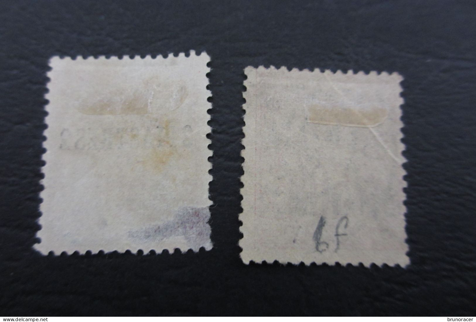 BFE LEVANT N°5 + 5a. SURCHARGE EN BAS Oblit. COTE 60 EUROS VOIR SCANS - Used Stamps