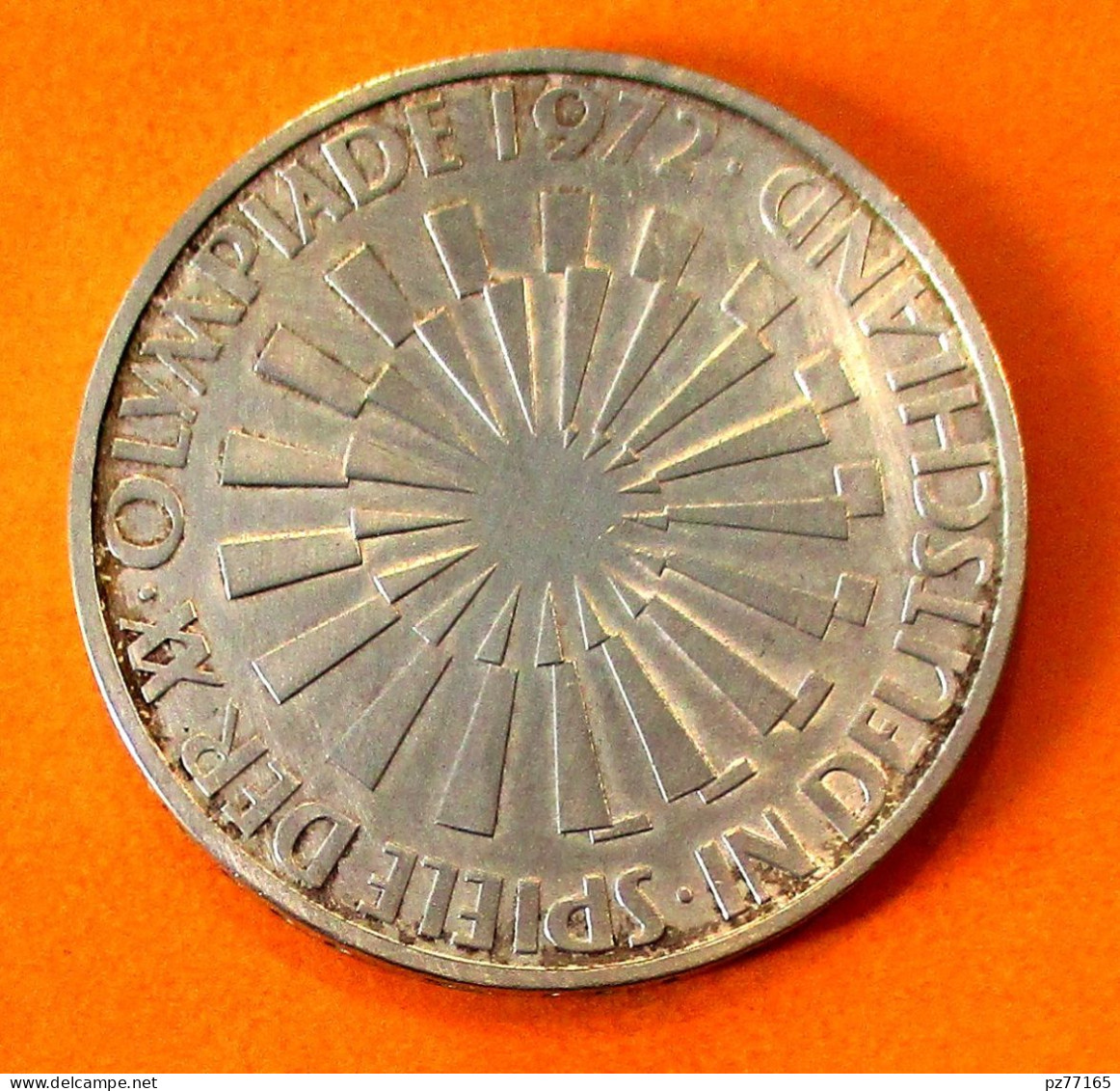 ALLEMAGNE. 10 MARK 1972 G.  TTB .  2 Photos. Argent  Silver - 10 Mark