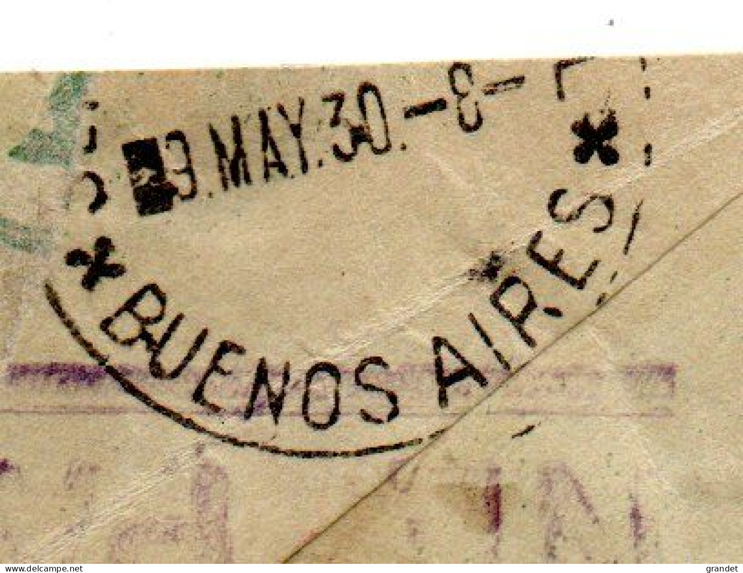 ACCIDENTÉ - FRAGMENT - RIO DE LA PLATA - AVIATION - RECUEILLIES EN MER - 1930 . - Other & Unclassified