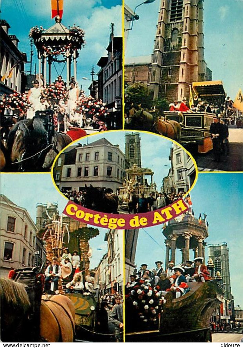 Belgique - Ath - Cortège De Ath - Multivues - Folklore - Carte Neuve - CPM - Voir Scans Recto-Verso - Ath