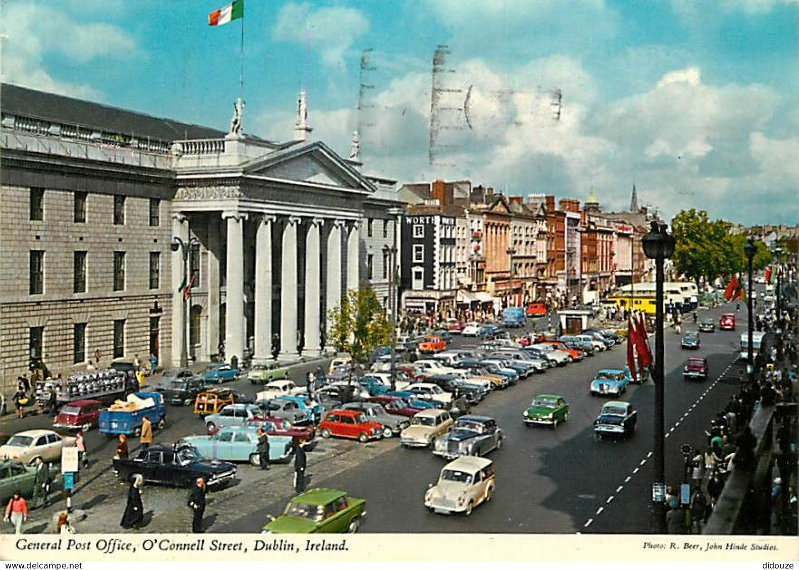 Irlande - Dublin - General Post Office, O'Conneil Street - Automobiles - Ireland - CPM - Voir Scans Recto-Verso - Dublin