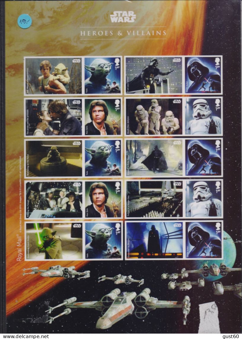 2015 Star Wars - Sheets, Plate Blocks & Multiples