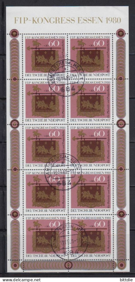 BRD , Jahrgang 1980 , Gestempelt / O   (8941) - Collections Annuelles