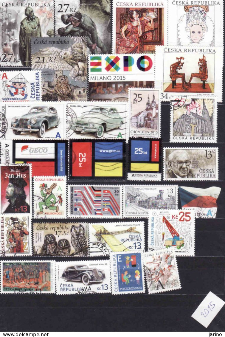 Tchechische Republik 2015,used.I Will Complete Your Wantlist Of Czech Or Slovak Stamps According To The Michel Catalog. - Usados