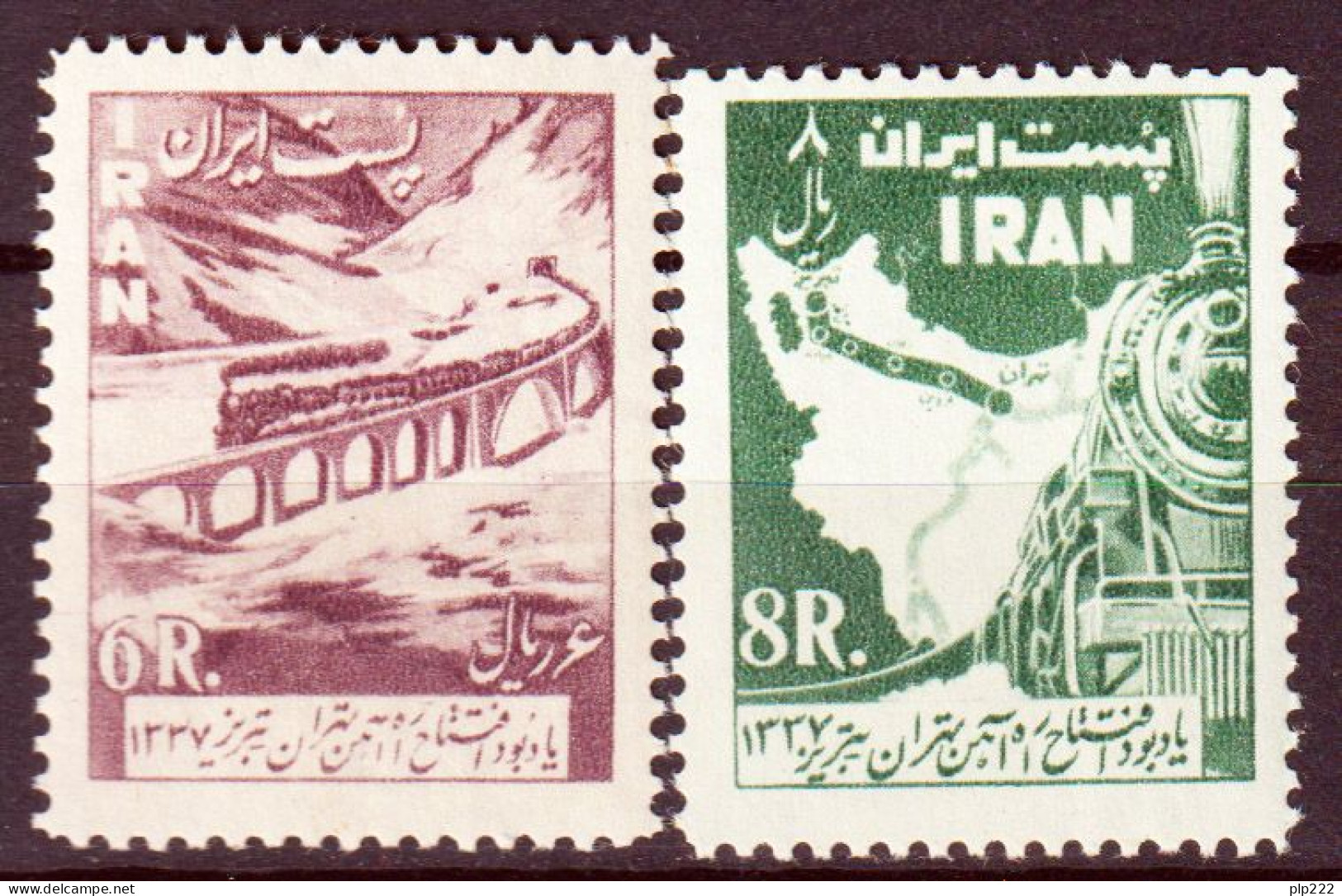Iran 1958 Y.T.917/18 **/MNH VF/F - Iran