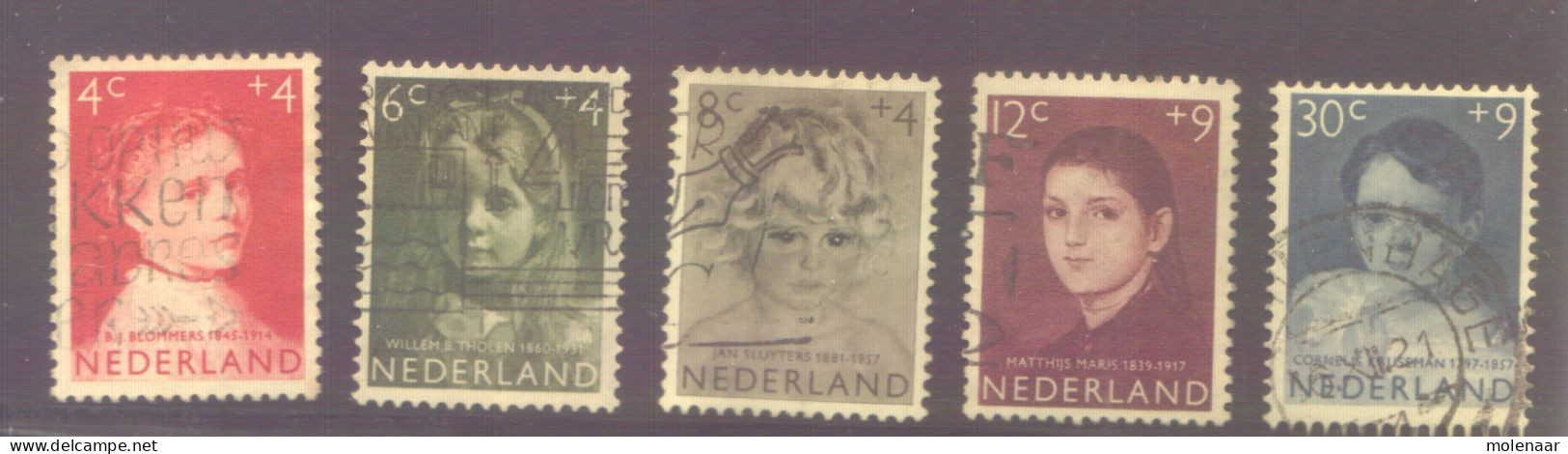 Postzegels > Europa > Nederland > Periode 1949-1980 (Juliana) > 1970-80 > Gebruikt No.702-706 (11857 - Used Stamps