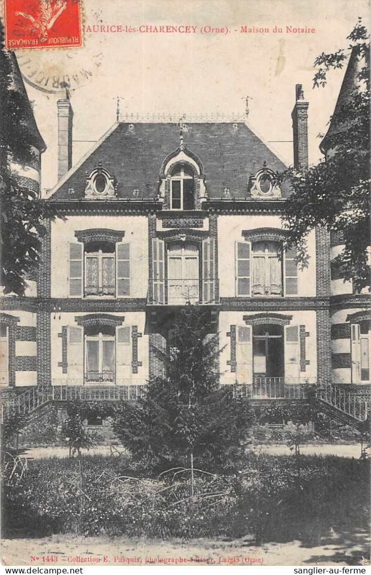 CPA 61 SAINT MAURICE LES CHARENCEY / LA MAISON DU NOTAIRE - Altri & Non Classificati