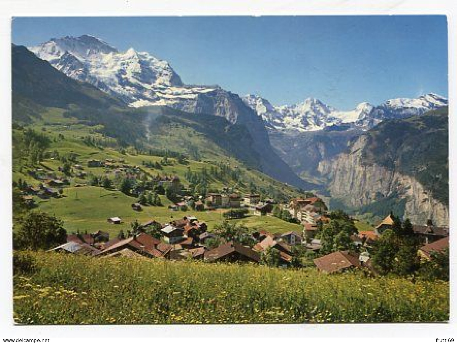 AK 207303 SWITZERLAND - Wengen Mit Jungfrau, Groshorn, Breithorn, Tschingelhorn Und Tschingelgrat - Wengen