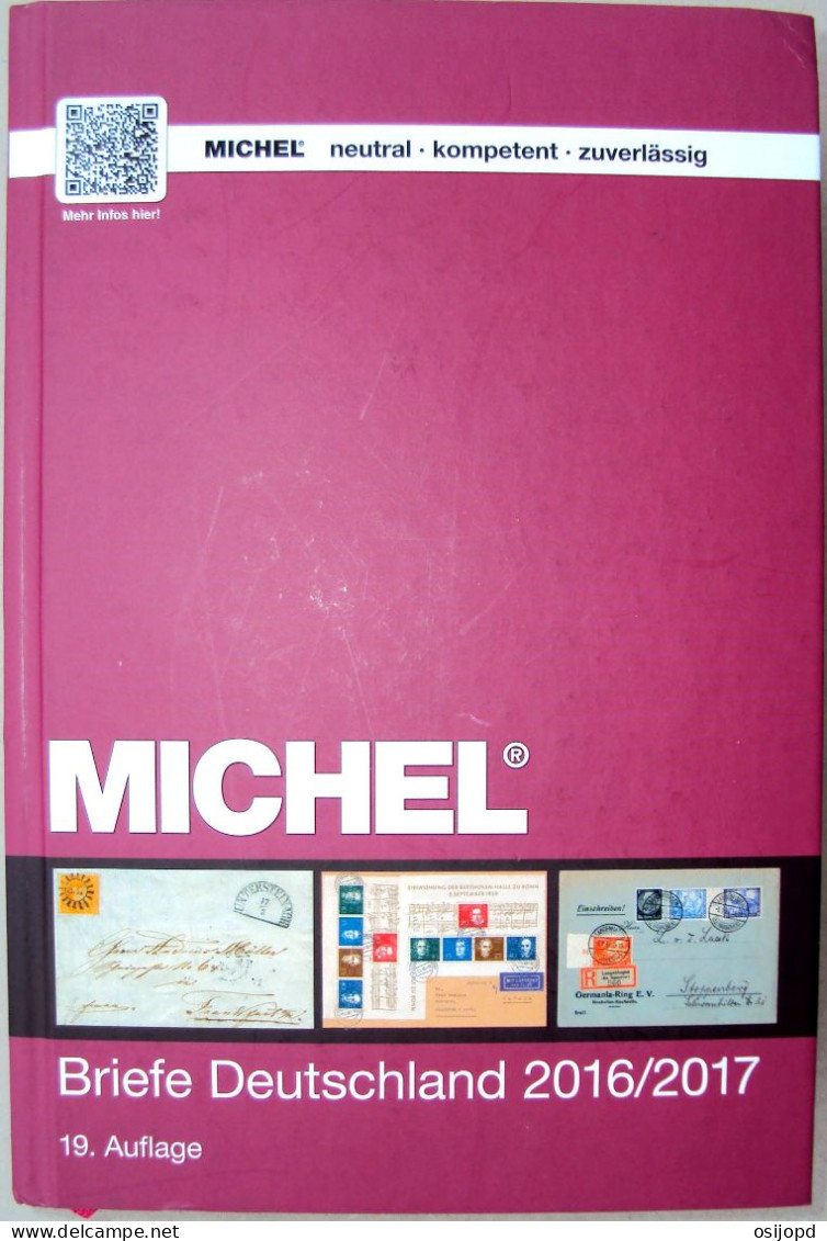 Michel, 2016-17, Briefe Katalog Deutschland, Neuwerttig, NP 98,00 - Allemagne