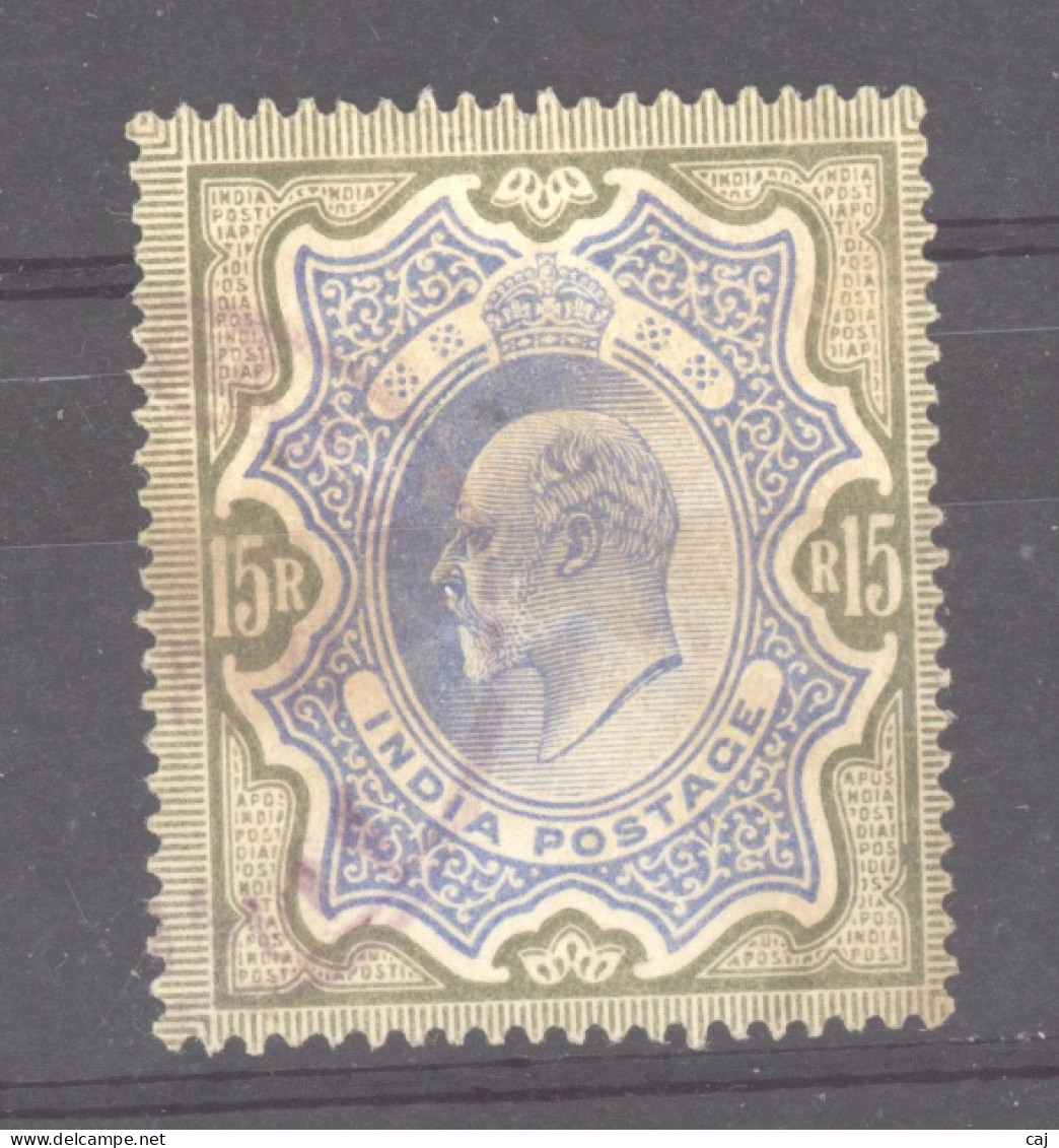 Inde Anglaise  :  Yv  72  (o) - 1902-11 Roi Edouard VII