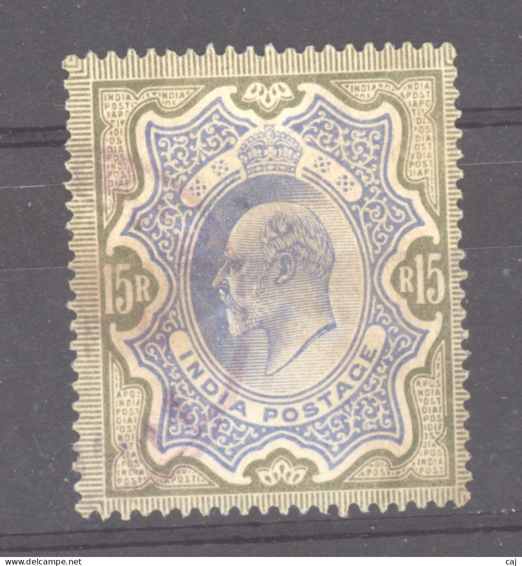Inde Anglaise  :  Yv  72  (o) - 1902-11 King Edward VII