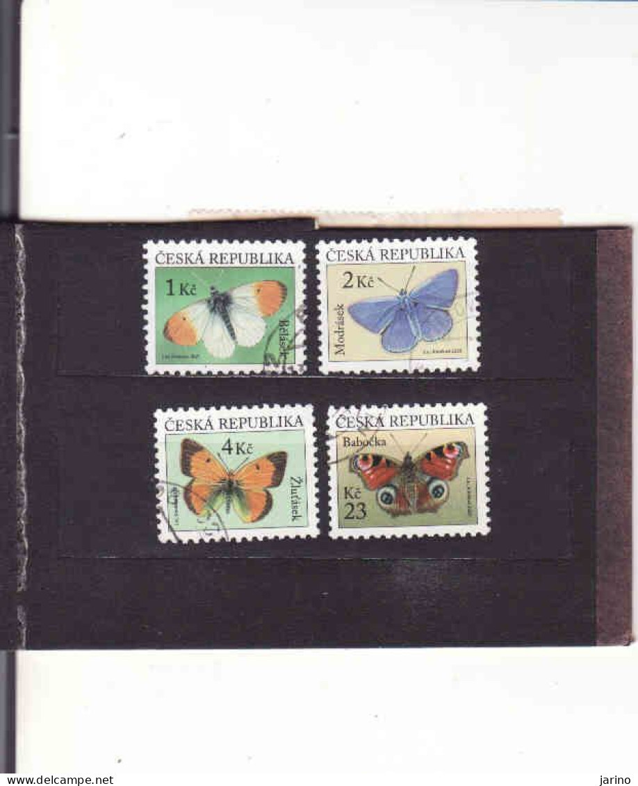 Tchéchia 2020, 2021, Buttefly, Schmetterling, Used.I Will Complete Your Wantlist Of Czech Or Slovak Stamps By Michel - Oblitérés