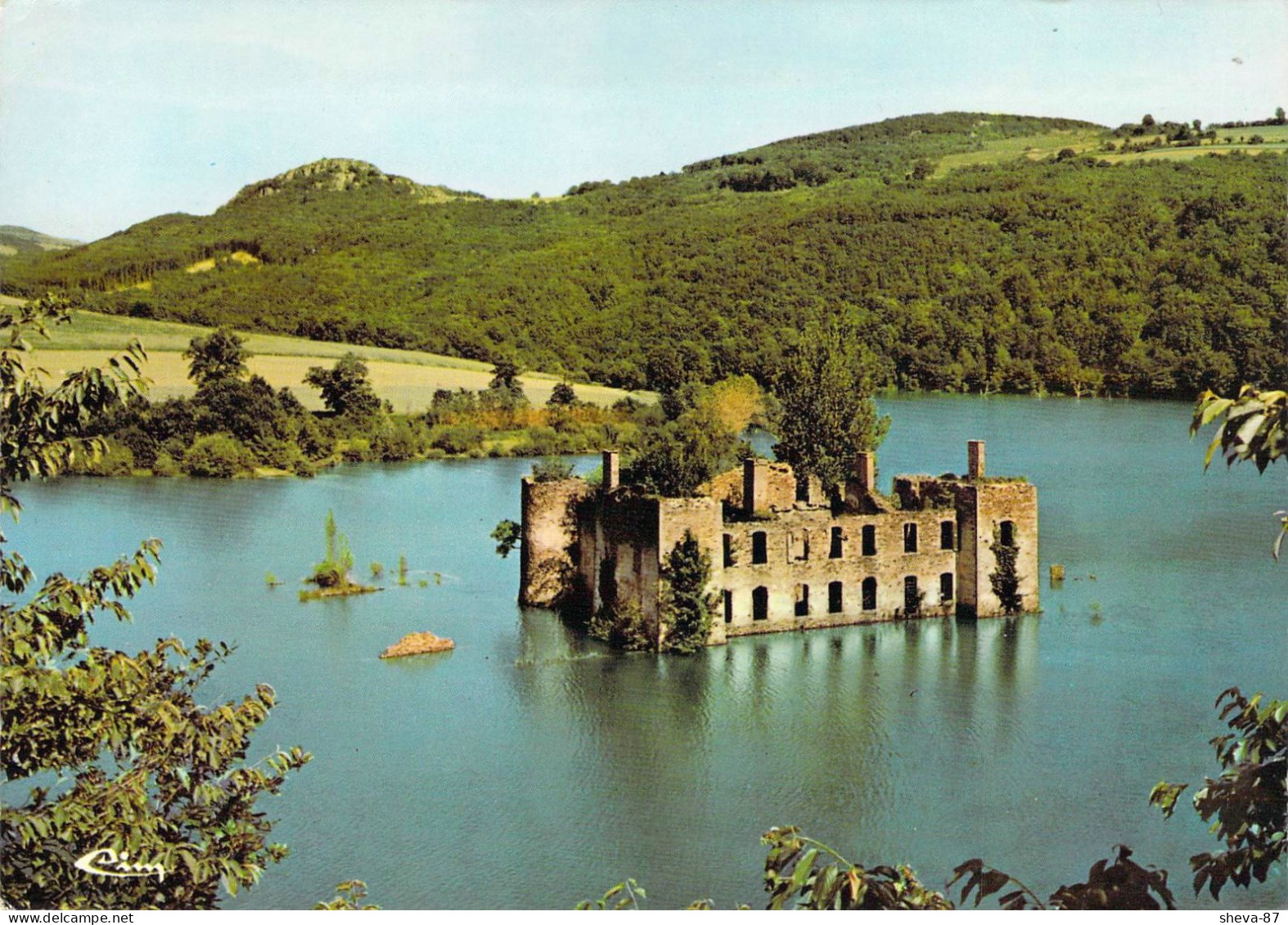 81 - Alban - Réalmont - Sur Le Barrage De Rassisse, L'ancien Château - Alban