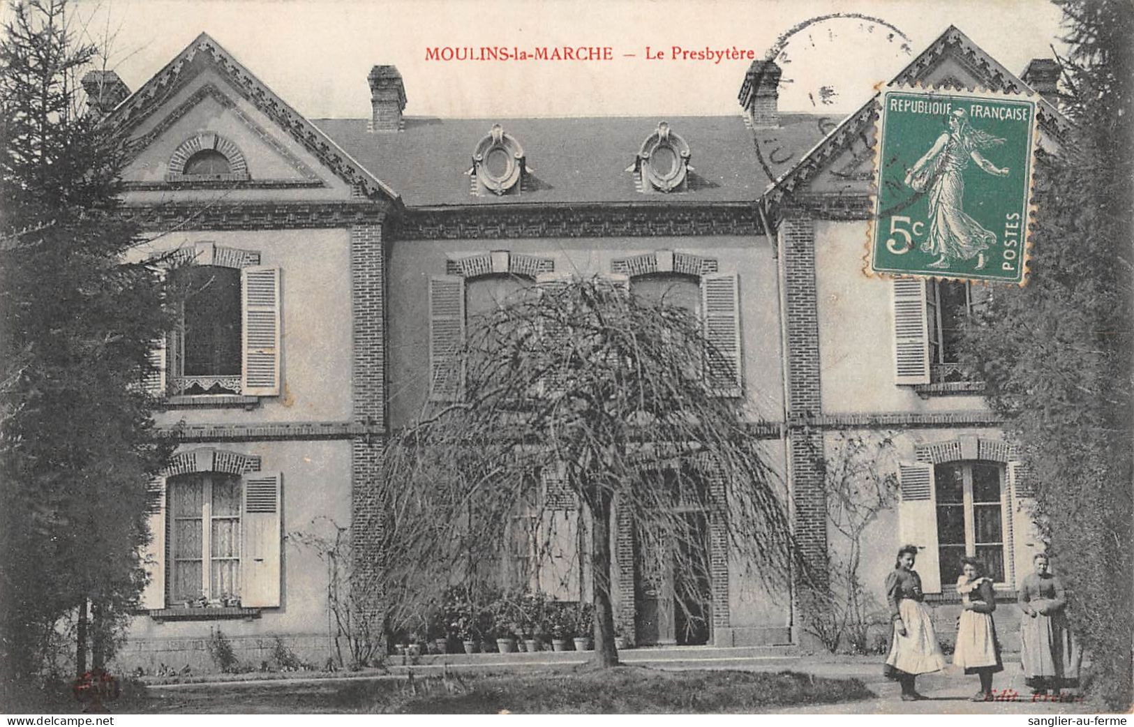 CPA 61 MOULINS LA MARCHE / LE PRESBYTERE - Altri & Non Classificati