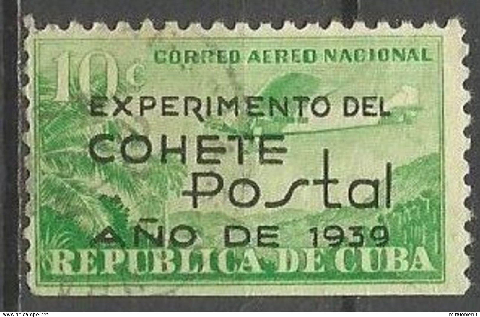 CUBA CORREO AEREO YVERT NUM. 31 USADO - Airmail