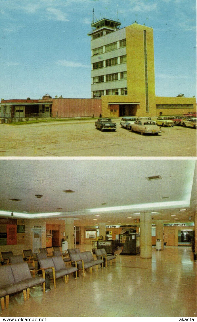 PC US, SIOUX CITY AIRPORT, SIOUX CITY, IOWA, MODERN Postcard (b52401) - Sioux City