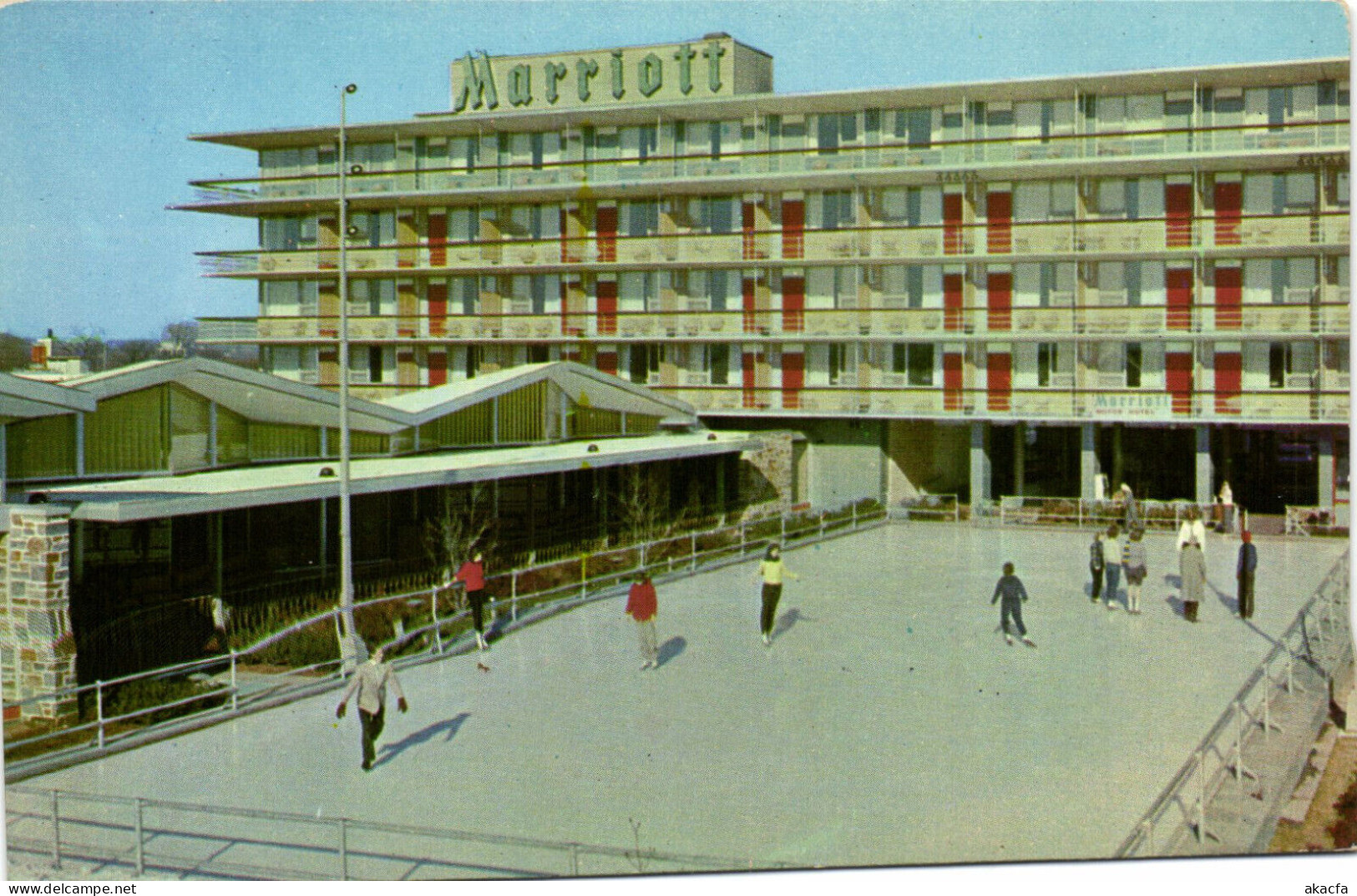 PC US, MARRIOTT MOTOR HOTEL, WASHINGTON, D.C., MODERN Postcard (b52388) - Washington DC