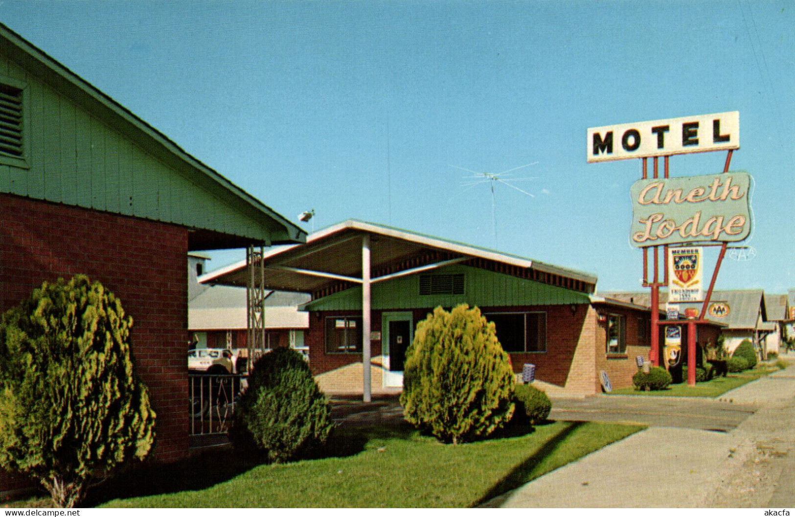 PC US, ANETH LODGE, CORTEZ, COLORADO, MODERN Postcard (b52377) - Andere & Zonder Classificatie