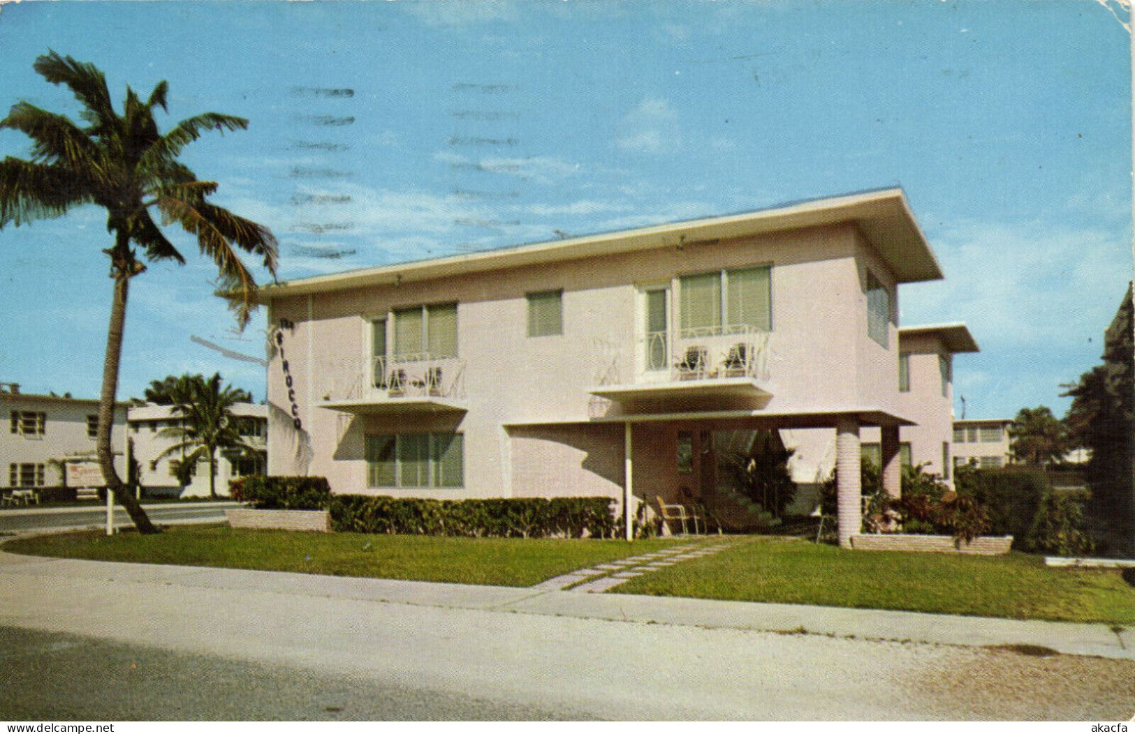 PC US, THE SIROCCO HOTEL, FORT LAUDERDALE, FL, MODERN Postcard (b52332) - Fort Lauderdale