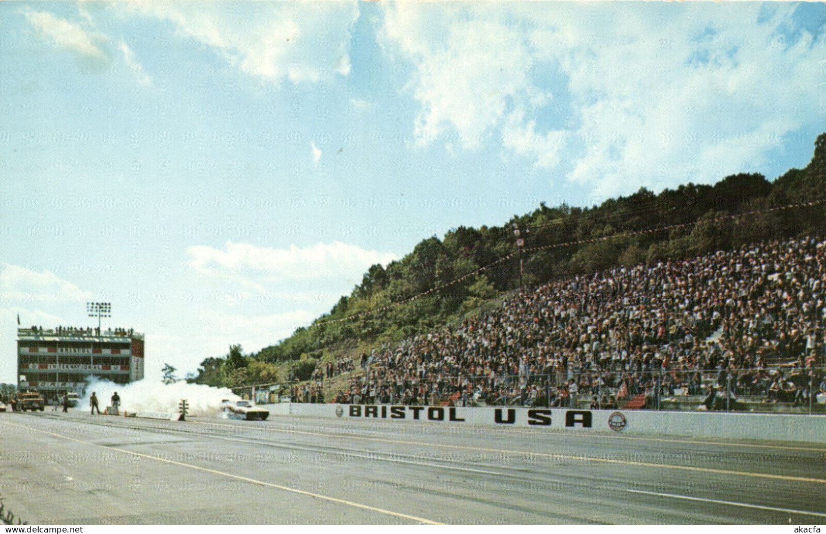 PC US, BRISTOL INTERNATIONAL SPEEDWAY, TENNESSEE, MODERN Postcard (b52311) - Otros & Sin Clasificación