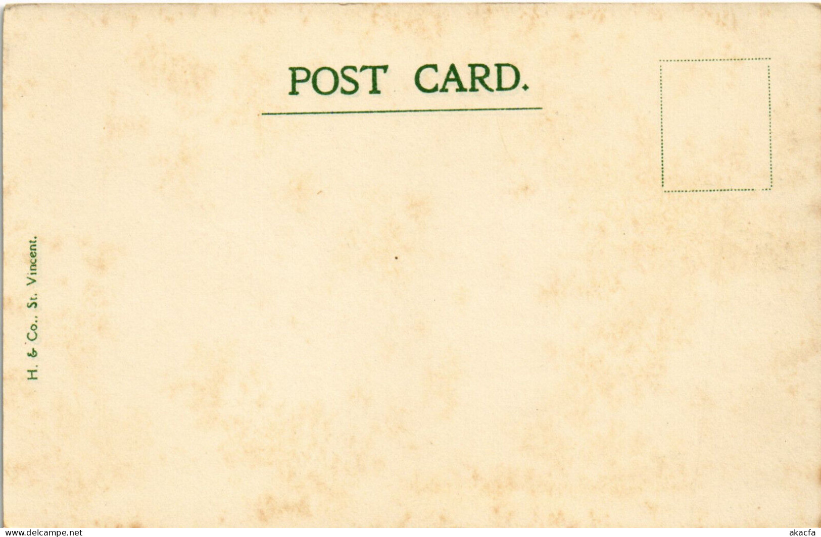 PC VIRGIN ISLANDS NEW VILLAGE FRENCHES Vintage Postcard (b52257) - Britse Maagdeneilanden