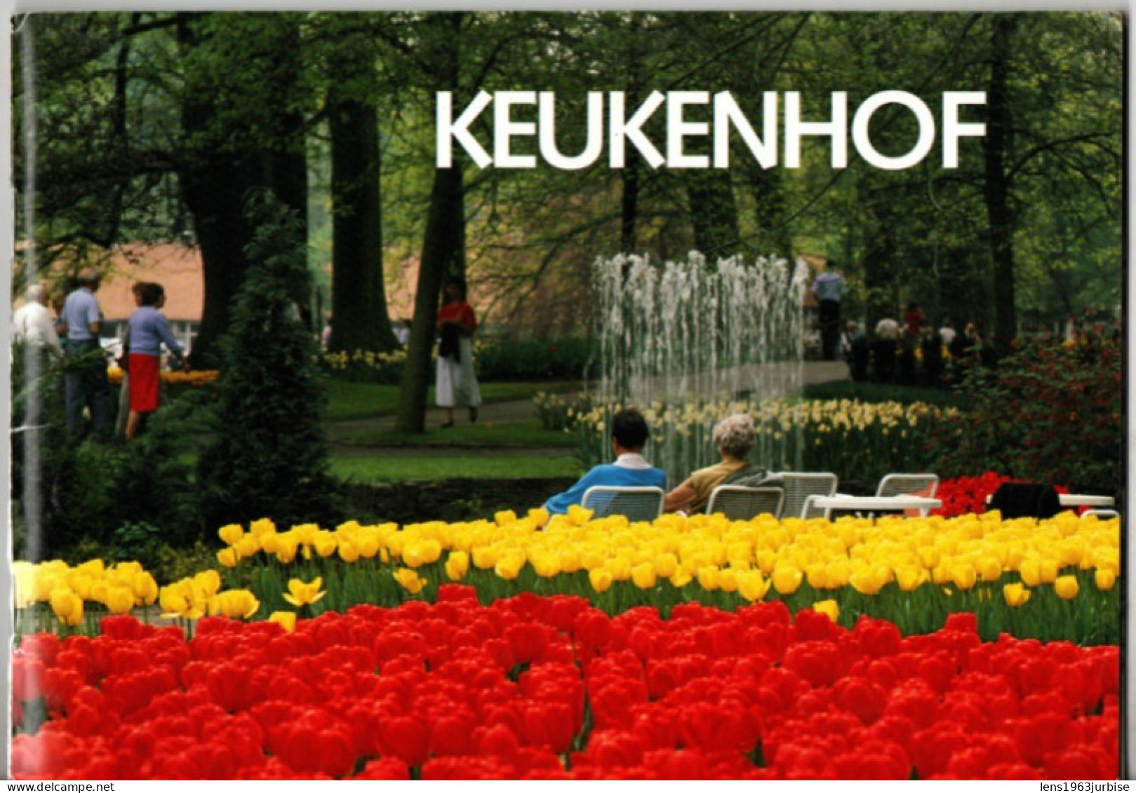 Keukenhof - Lisse , Holland ,( 1989 ) +2 Autocollants +1 Plan + 2 Dépliants Publicitaires - Pratique
