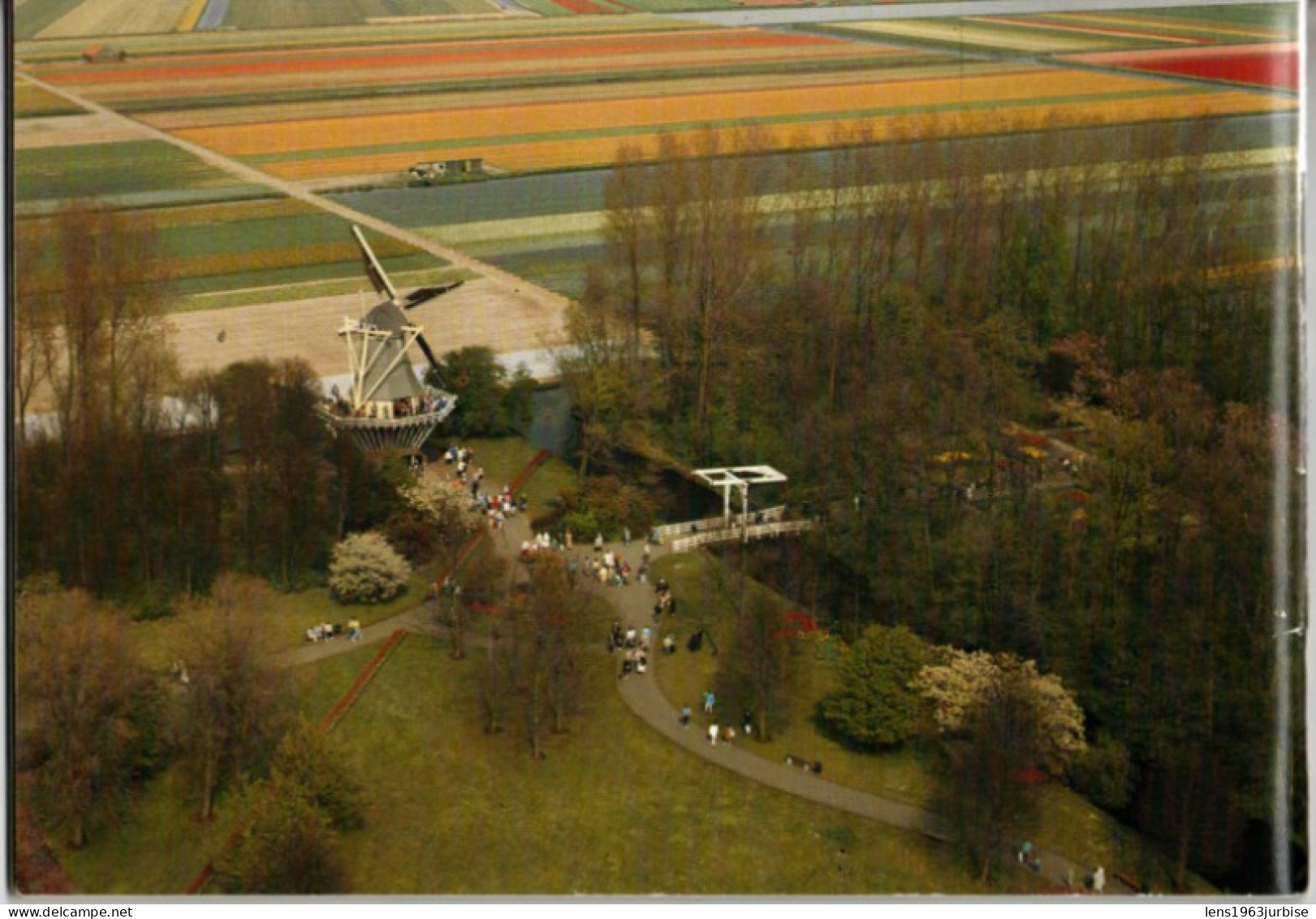 Keukenhof - Lisse , Holland ,( 1989 ) +2 Autocollants +1 Plan + 2 Dépliants Publicitaires - Sachbücher