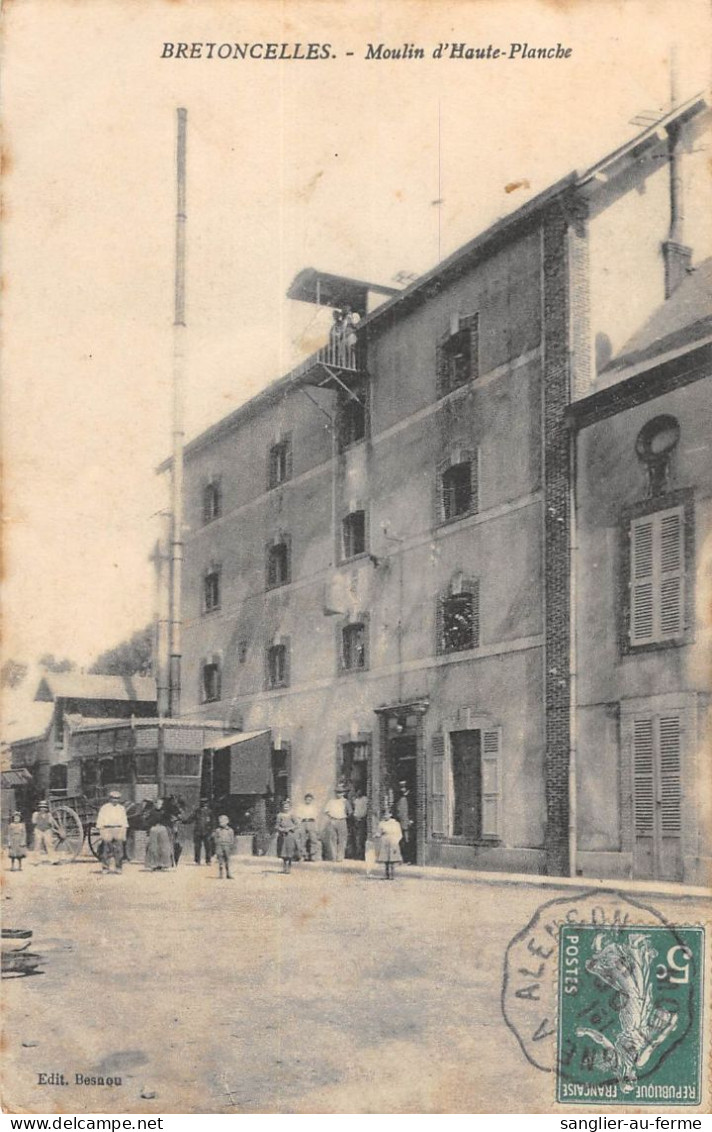 CPA 61 BRETONCELLES / MOULIN D'HAUTE PLANCHE - Autres & Non Classés