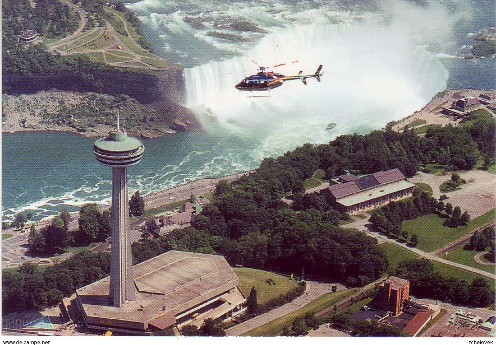 Thèmes. Avions. Aviation. Helicoptere. Chute De Niagara (1) - Helicópteros