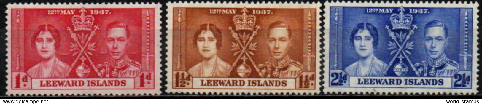 LEEWARD ISLANDS 1937 * - Leeward  Islands