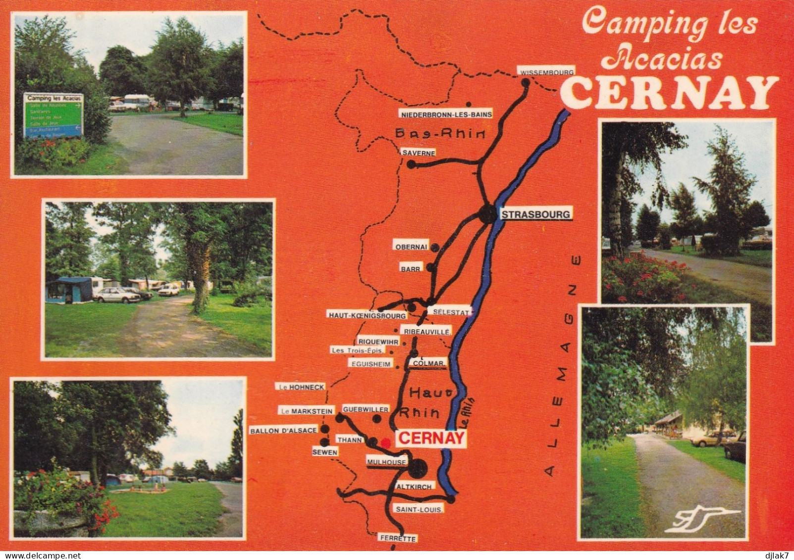 68 Cernay Camping Municipal Les Acacias - Cernay