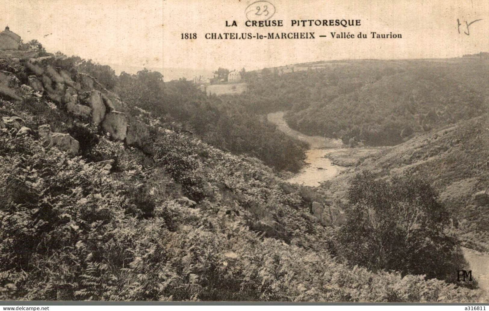 Châtelus Le Marcheix Le Cap Derriere L église - Chatelus Malvaleix