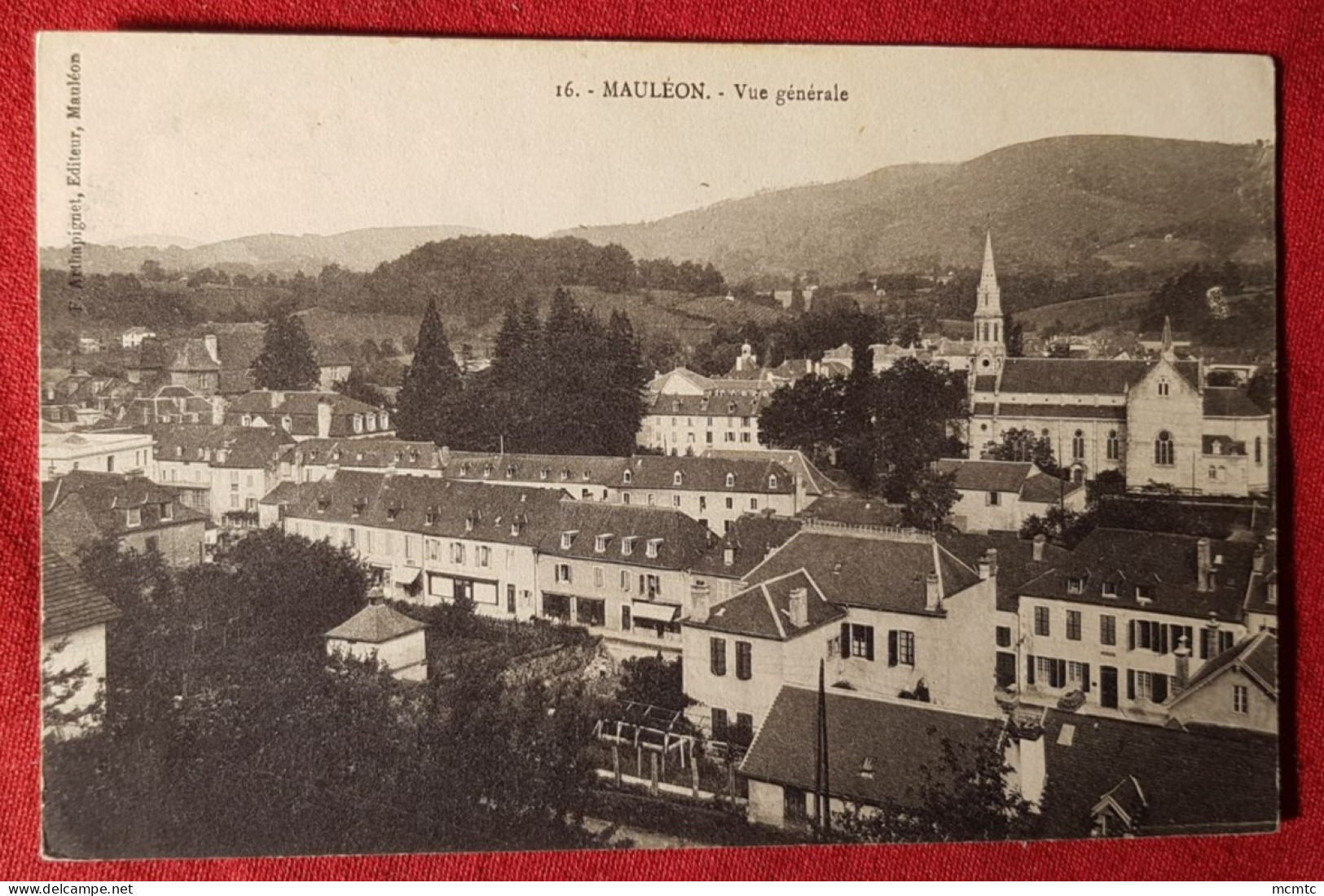 CPA - Mauléon - Vue Générale - Mauleon Licharre