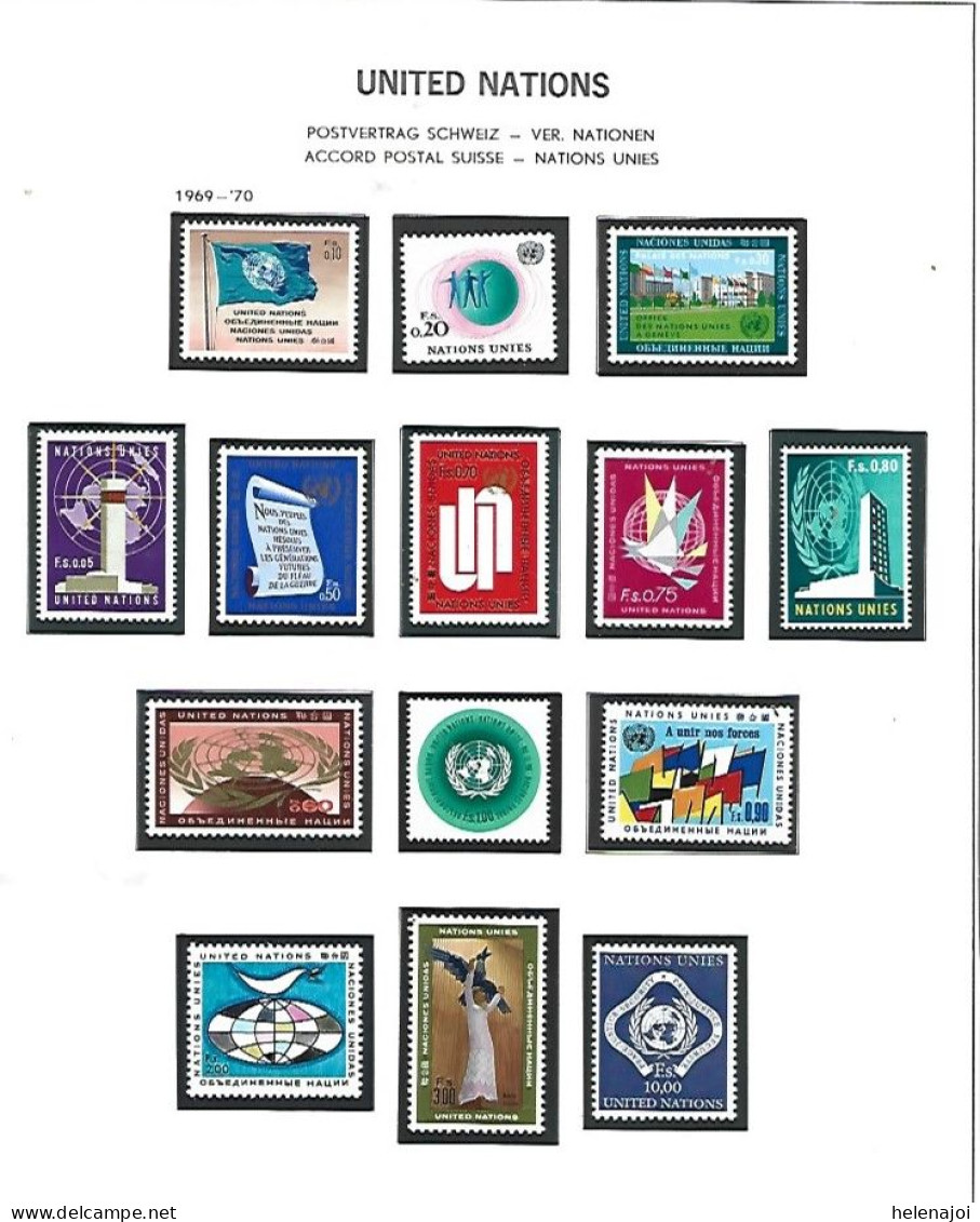 Nations Unies - Unused Stamps