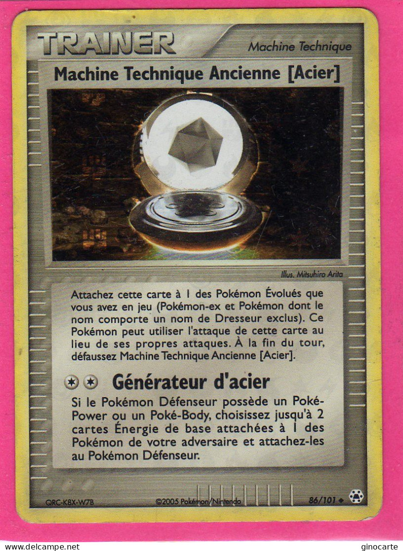 Carte Pokemon 2005 Ex Legende Oubliée 86/101 Machine Technique Ancienne Holo Occasion - Ex