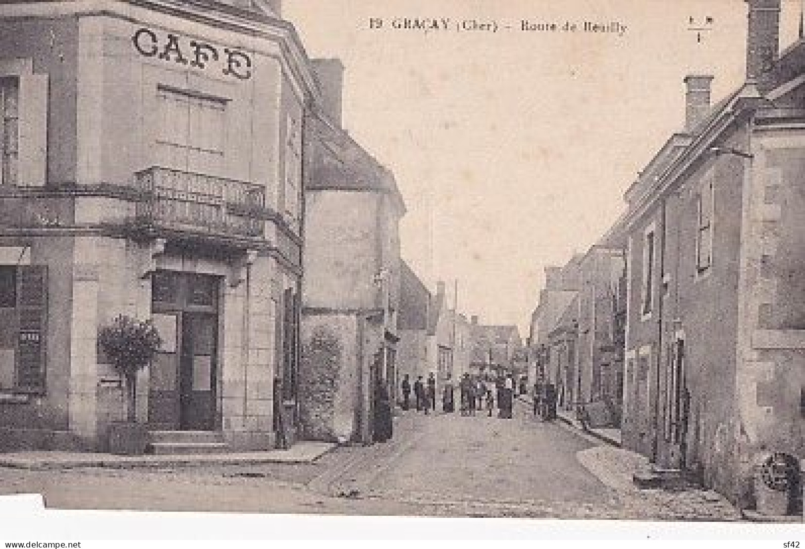 GRACAY                Route De Reuilly             Café - Graçay
