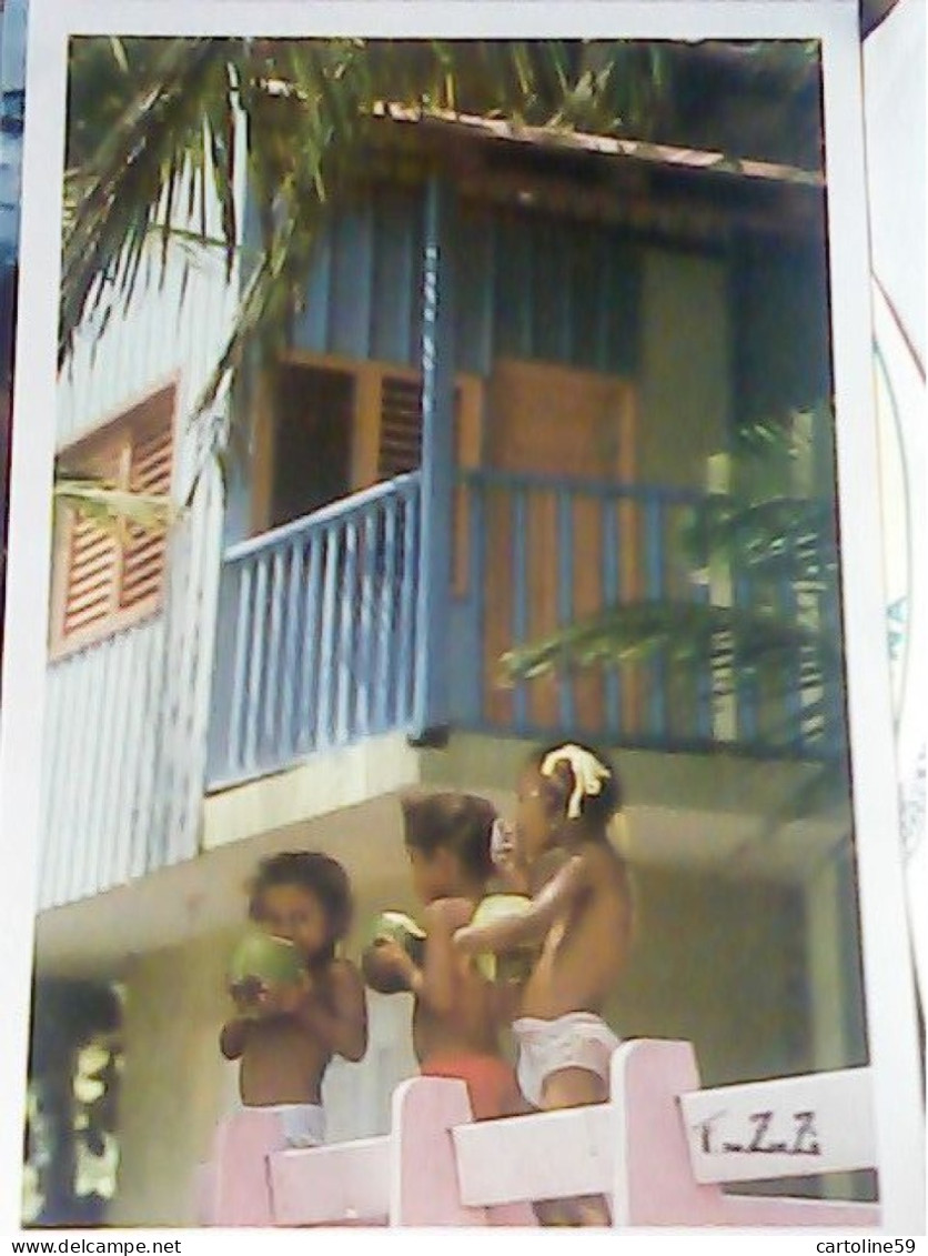 DOMINICAN REPUBLIC - Dominican Little Girls VB1993  JU5024 - Dominicaanse Republiek