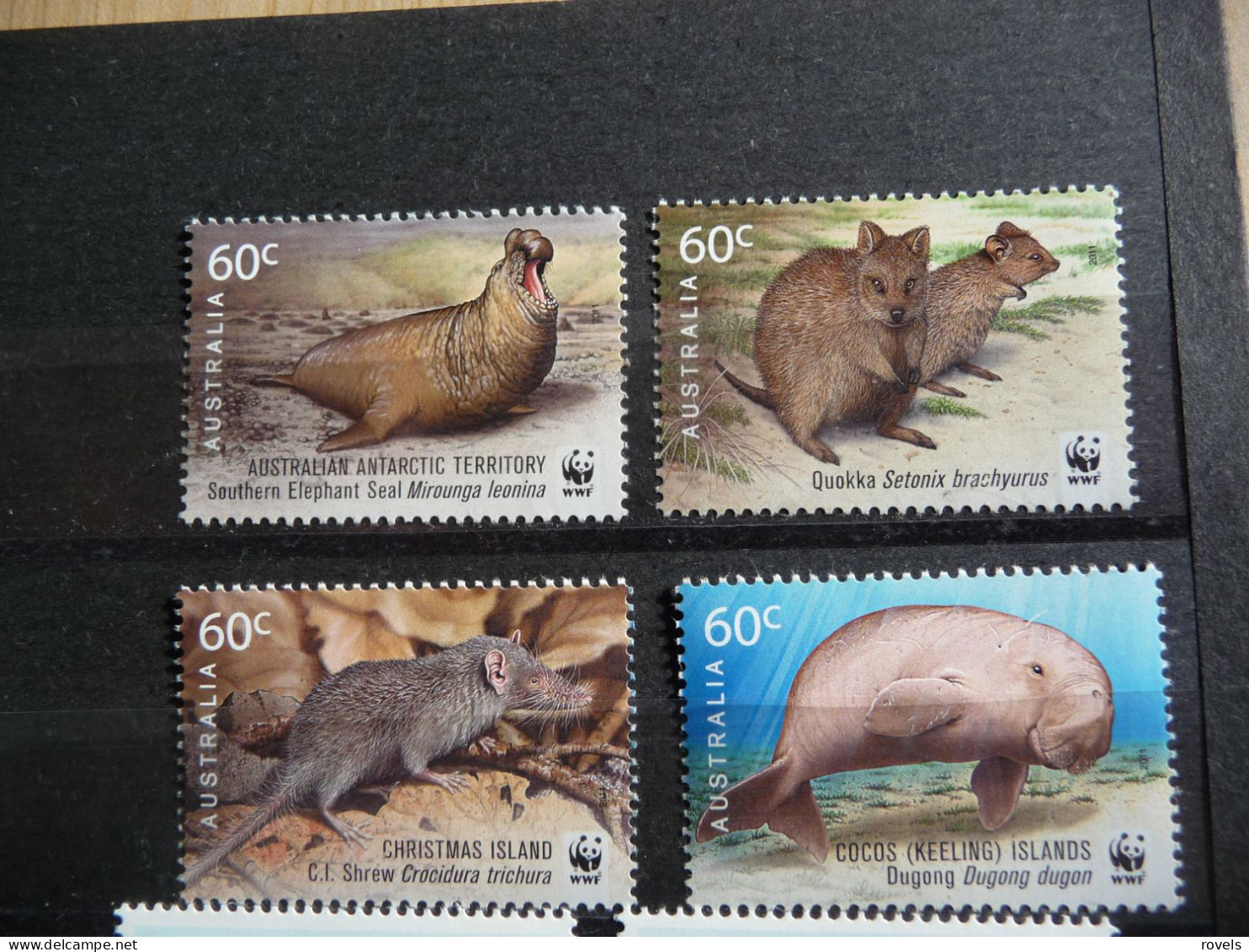 (8) Australië 2011, MNH, WWF, Australian Mammals - Mint Stamps