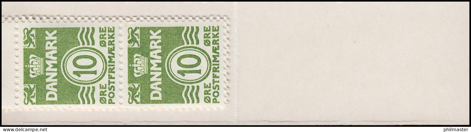 Dänemark Automaten-Markenheftchen 2 Kr Freimarken 1974 Mit 328+556+570, ** - Markenheftchen
