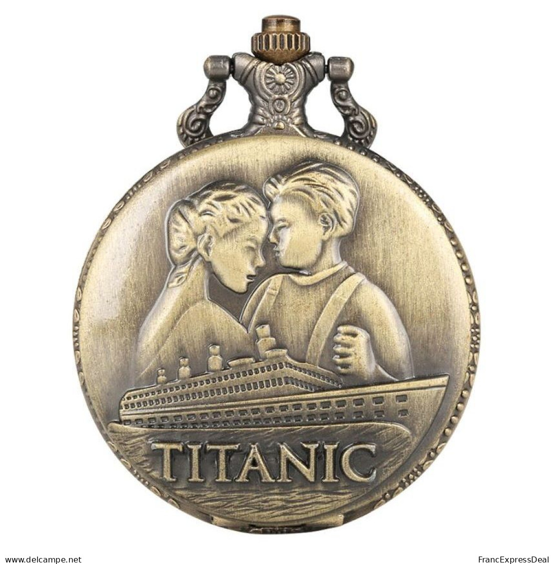 Montre Gousset NEUVE - RMS Titanic Jack Dawson Et Rose Dewitt Bukater - Orologi Da Polso