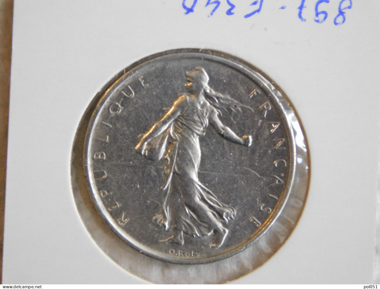 France 5 Francs 1962 SEMEUSE (897) Argent Silver - 5 Francs