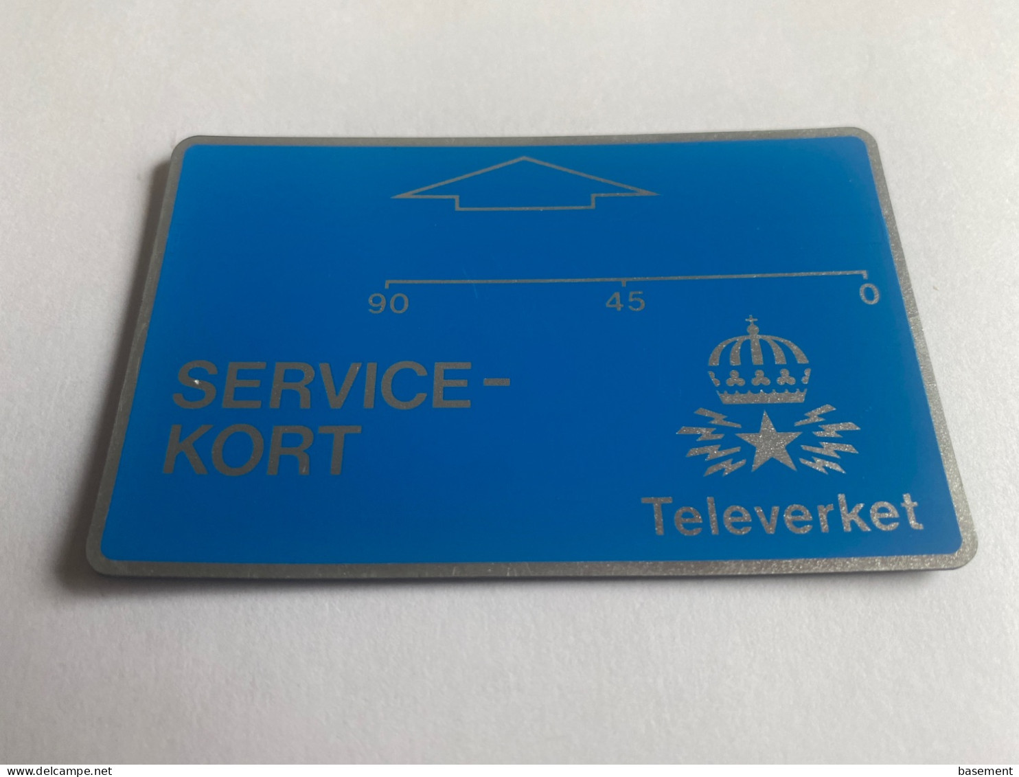 18:731 - Sweden L&Gr Service Kort RRR 03 000 488 - Svezia