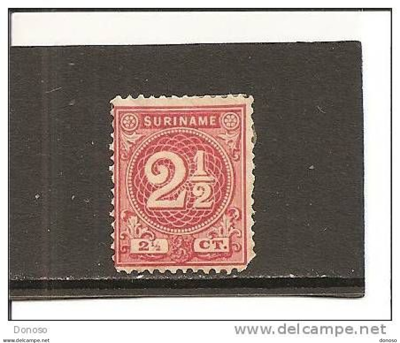 SURINAM 1890 Yvert 19 NEUF* MH Cote : 3 Euros - Surinam ... - 1975